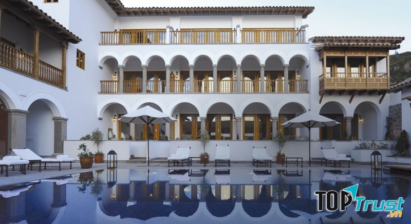 Thiết kế đơn giản mà bắt mắt của Belmond Palacio Nazarenas