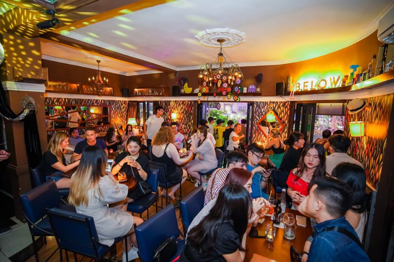 Below – Whiskey Den