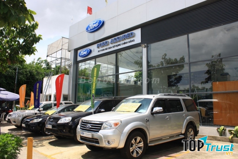 Hình ảnh showroom Ford Bến Thành.