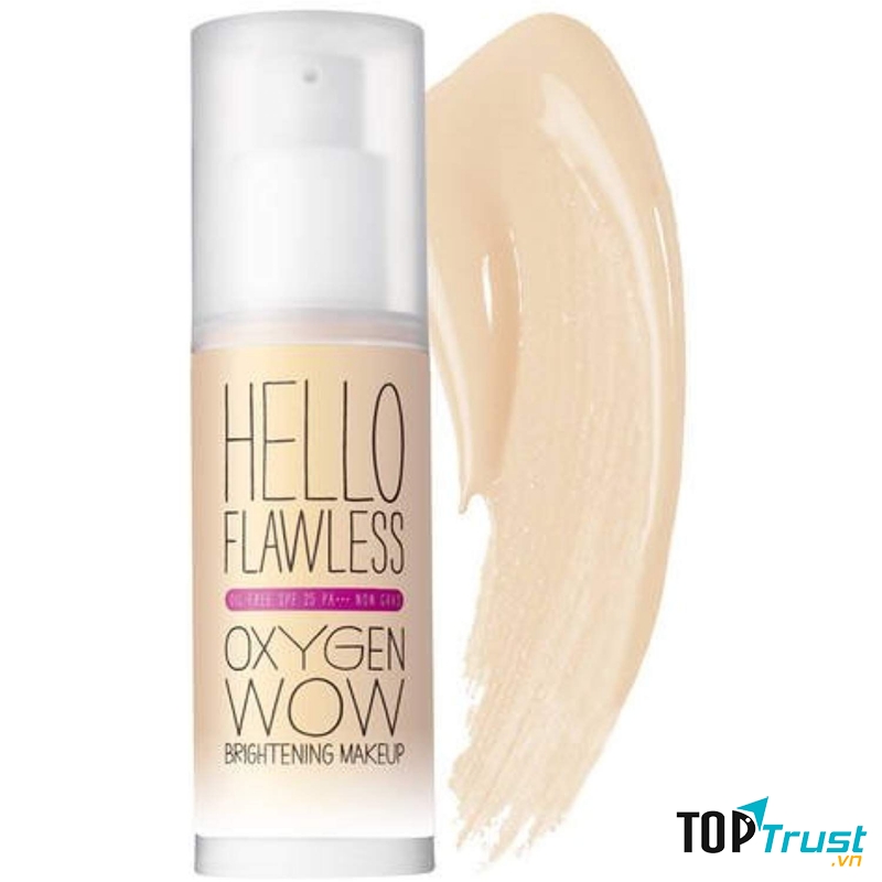 Benefit Cosmetics Hello Flawless Oxygen Wow Liquid Foundation