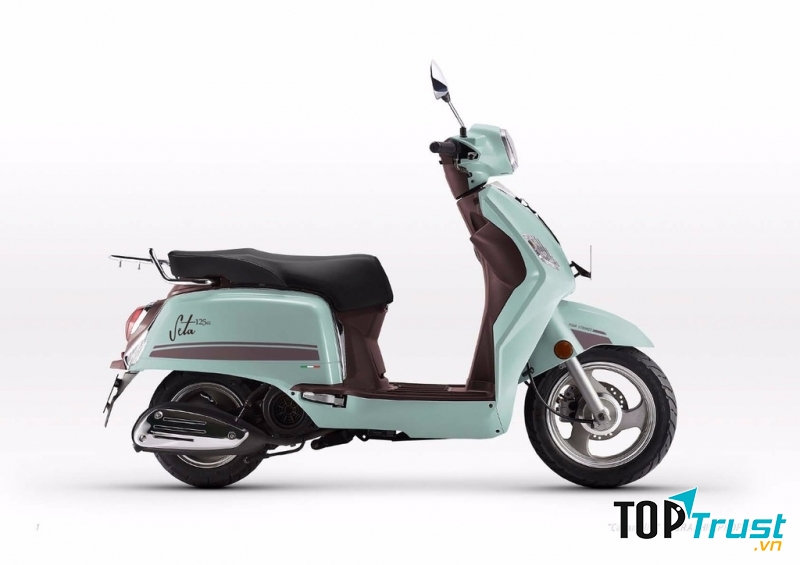 Benelli Seta 50 có thiết kế nhỏ gọn, độc đáo, trẻ trung và chế độ vận hành ổn