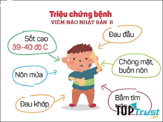 Các triệu chứng của viêm não Nhật Bản