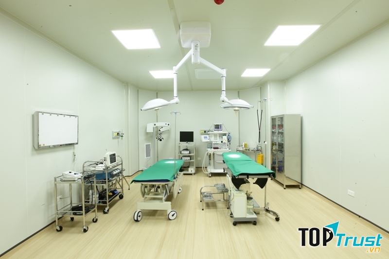 Trang thiết bị hiện đại, tiên tiến.