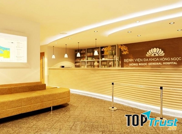 Cơ sở vật chất khang trang tại Bệnh viện Đa khoa Hồng Ngọc