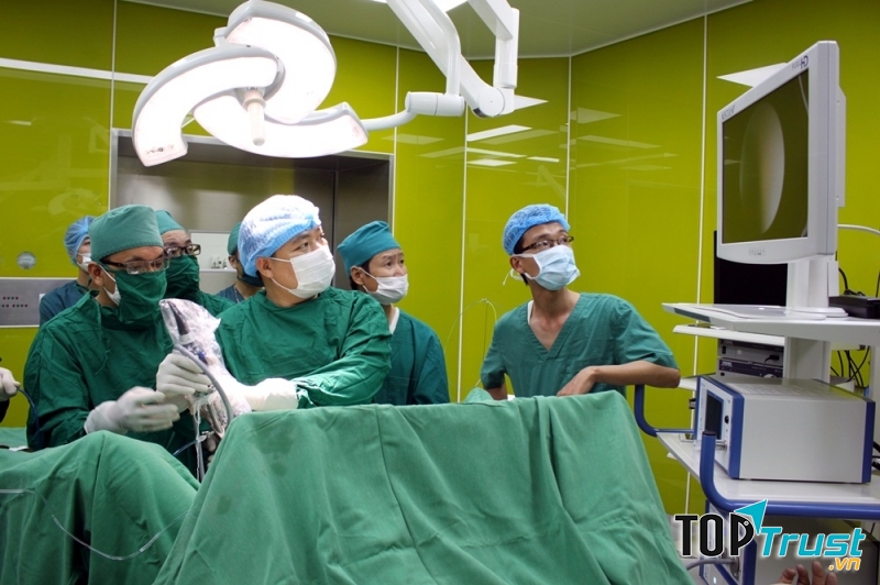 Một ca phẫu thuật tại bệnh viện