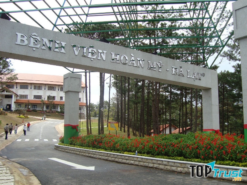 Bệnh viện Hoàn Mỹ Đà Lạt - đẹp như công viên