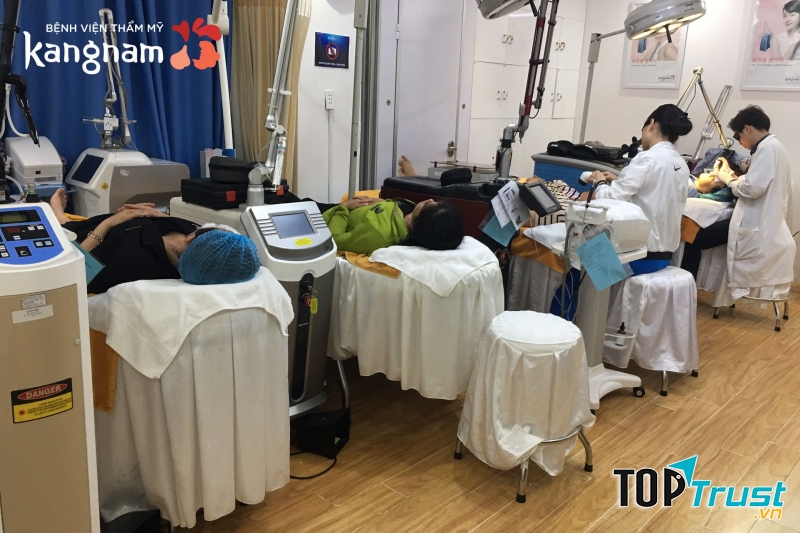 Điều trị mụn tại bệnh viện Kangnam