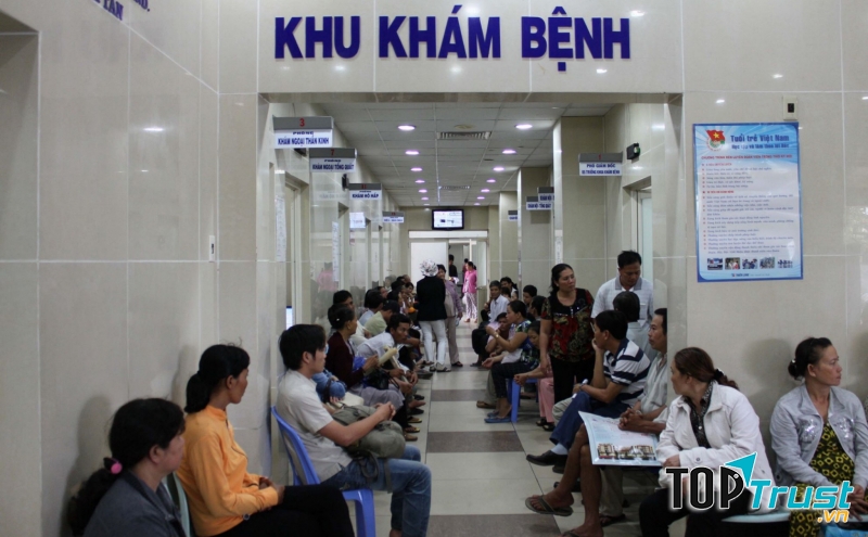 Khu khám bệnh bệnh viện