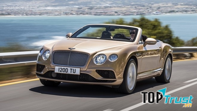 Nội thất Bentley Continental GT W12 Convertible được thiết kế lại mới hoàn toàn