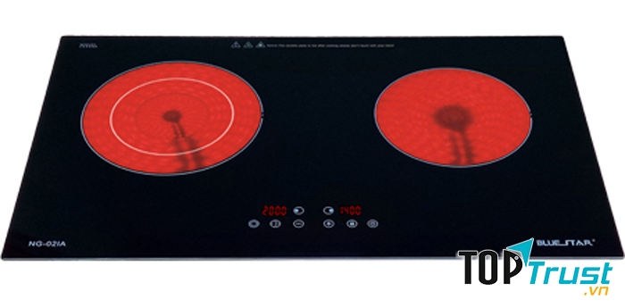 ﻿Bếp đôi hồng ngoại âm Bluestar NG-02IA
