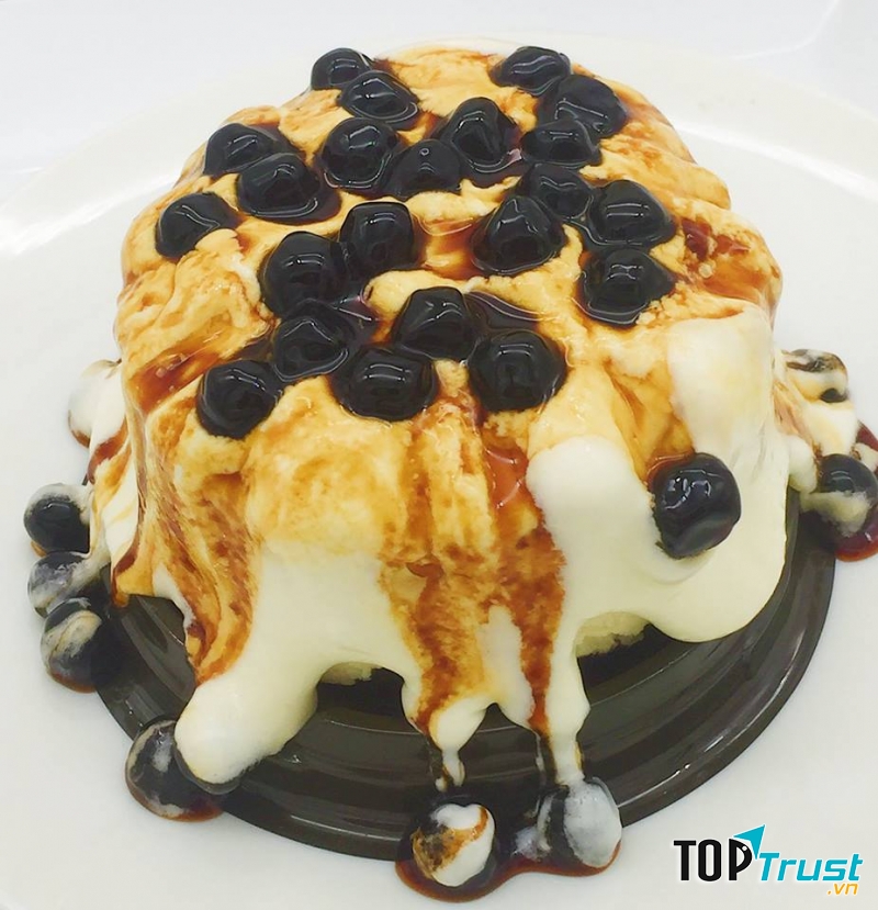 Bánh trà sữa trân châu đường đen đầy hấp dẫn ở Bếp Bánh Anh Hai