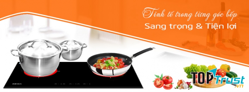 Bếp điện hồng ngoại đôi Osaka DQQ300 sang trọng cho căn bếp nhà bạn