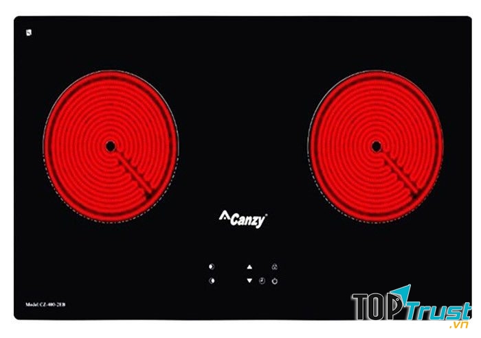 ﻿Bếp điện đôi hồng ngoại Canzy CZ 400 2EB