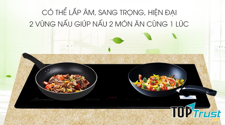 ﻿Bếp đôi hồng ngoại Sunhouse APB9902A sang trọng và tiện nghi