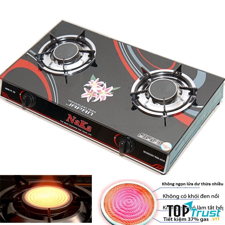 Bếp ga hồng ngoại Naka cao cấp NC622 2