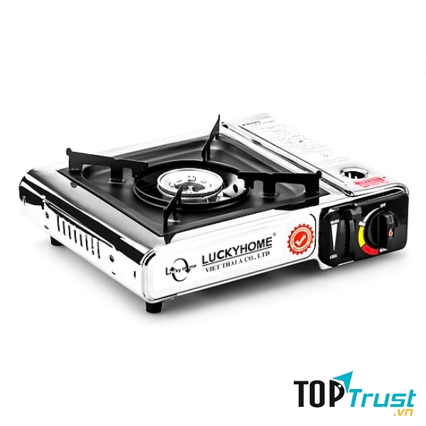 Bếp gas du lịch LucKy Home Inox