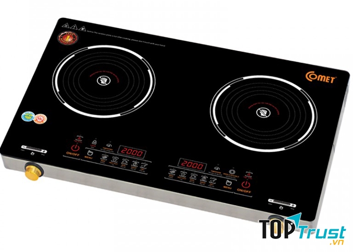 Bếp hồng ngoại đôi Comet CM5578