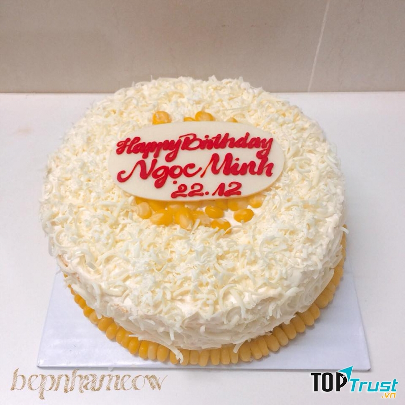 Thành phần tạo nên chiếc bánh kem bắp Bếp Nhà Méo