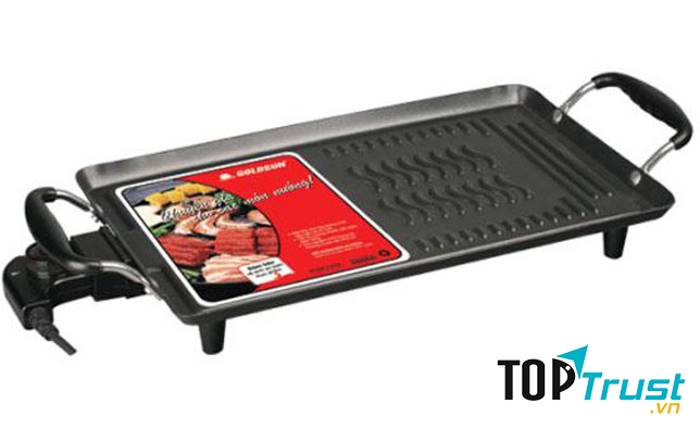 VỈ NƯỚNG ĐIỆN GOLDSUN GR-GYC1400 phủ lớp chống dính siêu bền