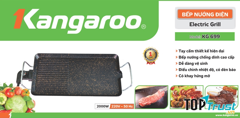 Bếp nướng điện Kangaroo