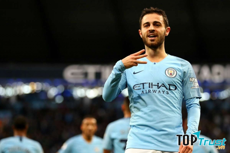 Bernardo Silva thay thế hoàn hảo vai trò để trống từ Kevin De Bruyne.