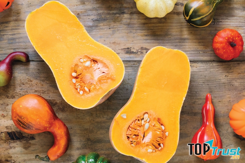 Bí đỏ chứa nhiều chất dinh dưỡng