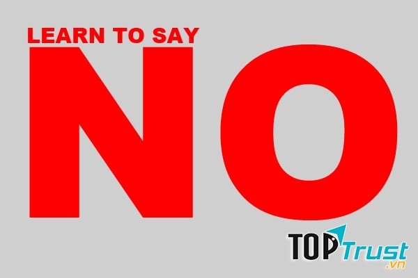 Học cách từ chối