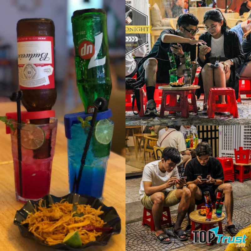 Bia úp ngược chill night