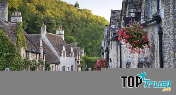 Nét đẹp cổ kính đầy mê hoặc của Bibury