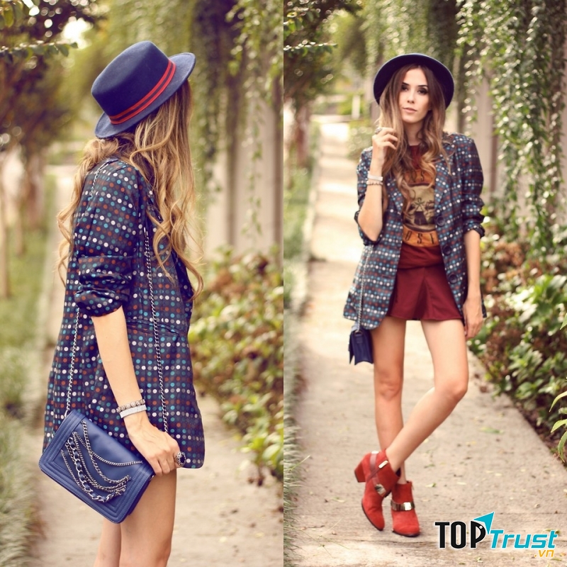 Biết cách phối đồ và ăn mặc một chút là bạn trông vô cùng đẹp rồi nha.