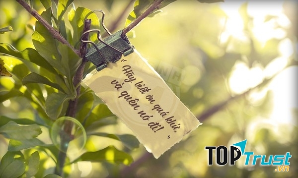 Biết ơn quá khứ, nhưng hãy quên nó đi!