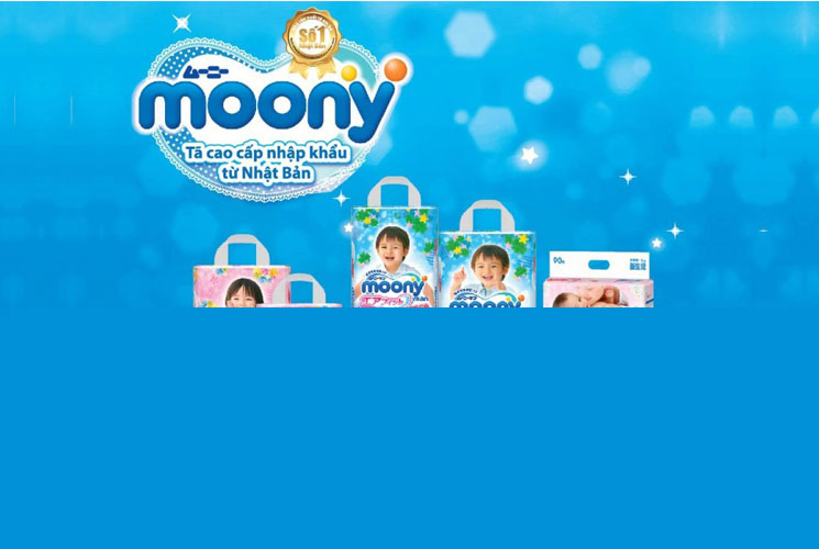 Moony còn đa dạng về chủng loại khi có 2 loại bỉm riêng biệt cho bé trai và bé gái dựa trên những đặc tính riêng của từng giới.