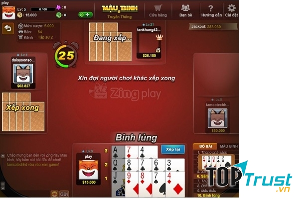 Binh là một game đầy tính nghệ thuật và trí tuệ