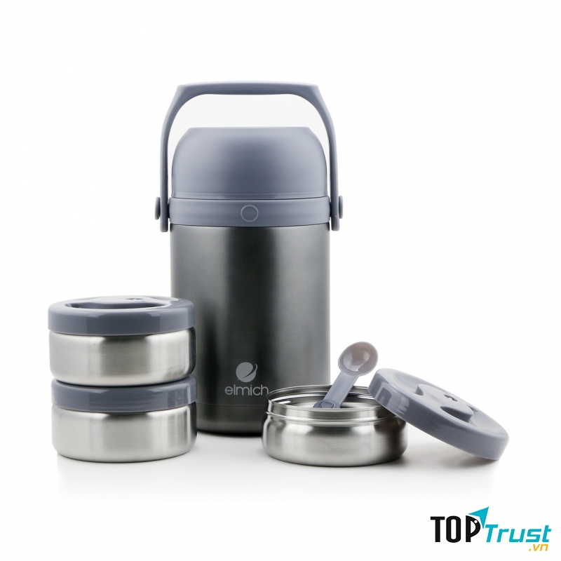 Bình đựng thức ăn giữ nhiệt Elmich EL-3144 giúp bạn giữ ấm cơm và thức ăn đảm bảo