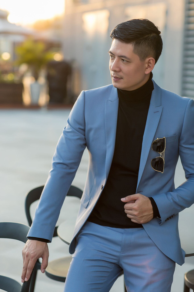 Bình Minh nam tính, lịch lãm trong bộ Vest