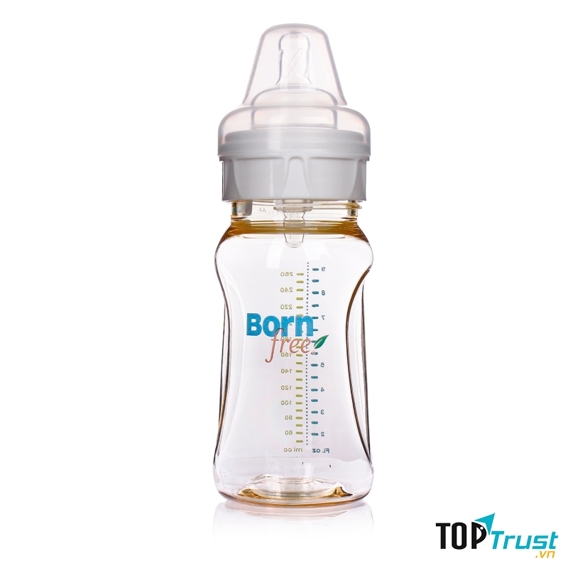 Bình sữa Born Free nhựa Pes 260ml
