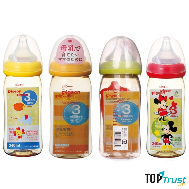 sản phẩm bình sữa Pigeon