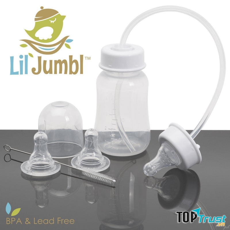 Bình sữa rảnh tay Lil Jumbl