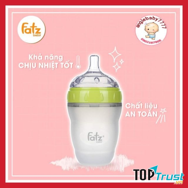 Bình sữa Silicon Fatz Baby