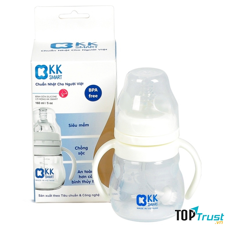 Bình sữa silicone KKSmart