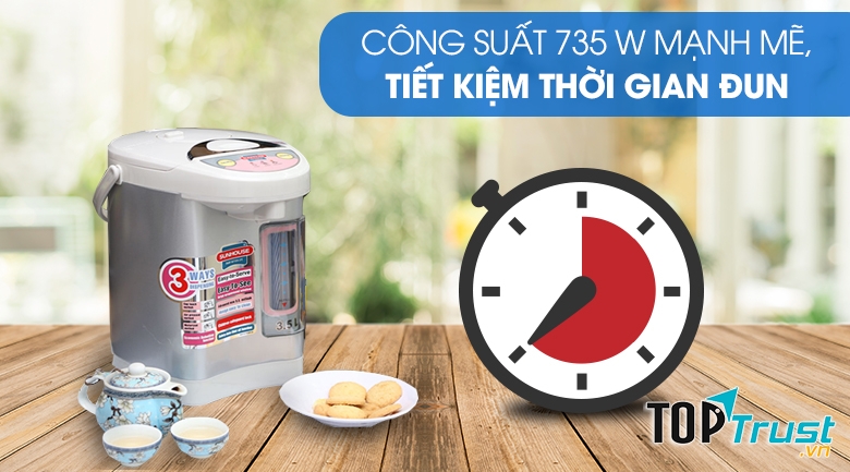 Bình thủy điện Sunhouse SH1535