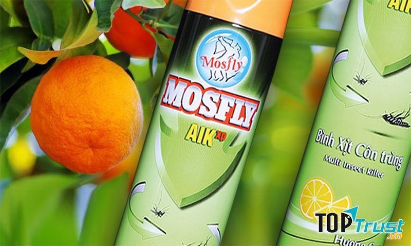 Bình Xịt Côn Trùng Mosfly AIKxp Hương Cam
