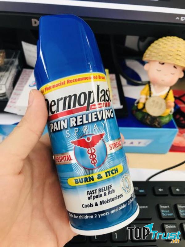 Bình Xịt Giảm Đau Dermoplast - Giảm Đau Sau Sinh, Nhanh Lành Vết Thương