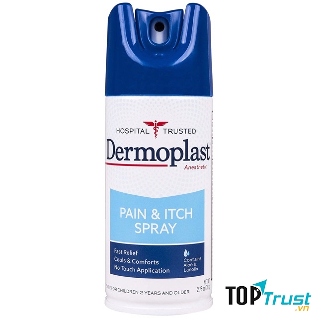 Bình Xịt Giảm Đau Dermoplast - Giảm Đau Sau Sinh, Nhanh Lành Vết Thương