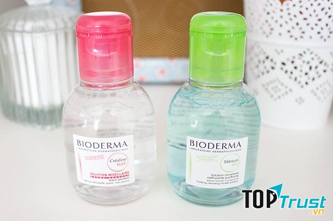 Bioderma Crealine H20 và Bioderma Sebium