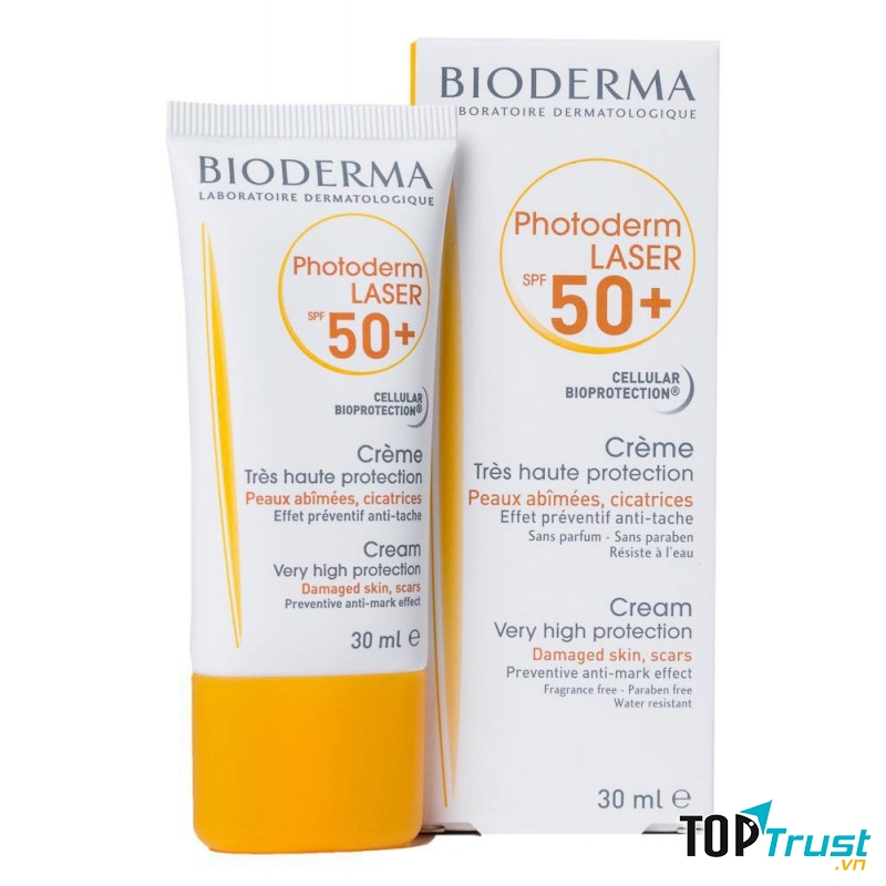 Kem Chống Nắng Ngừa Thâm Bioderma Photoderm Laser SPF 50+30ml