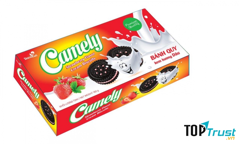 Bánh quy kem Biscafun