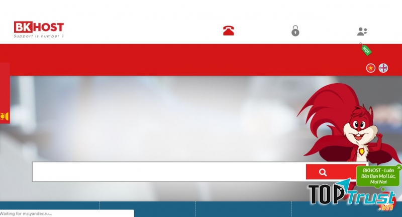 Giao diện kiểm tra tên miền trên BKHOST: