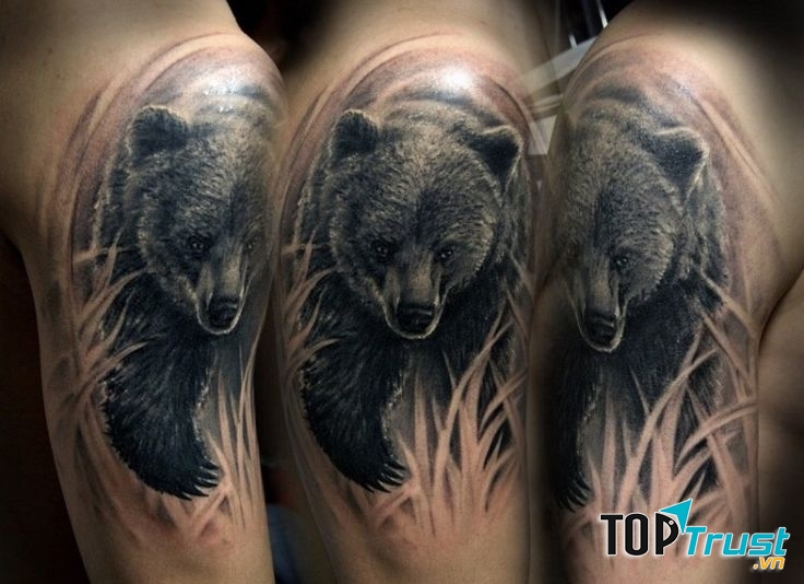 Tác phẩm khẳng định thương hiệu Black Bear Tatoo