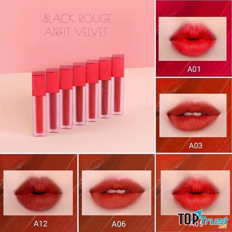 Black Rouge Air Fit Velvet Tint